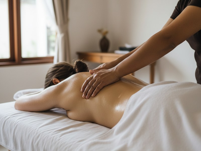 Back, Neck, Shoulder & Head Massage home service in Canggu, Bali