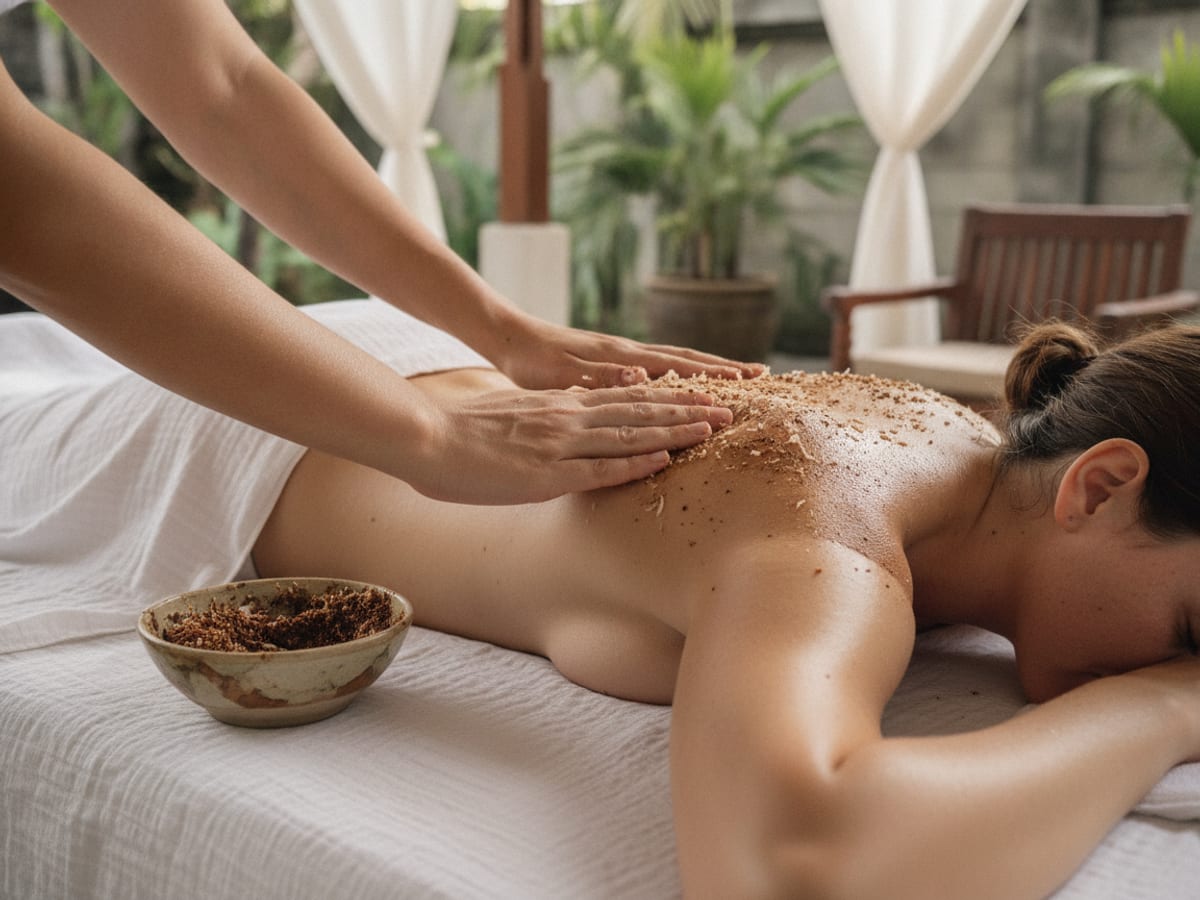 Body Massage + Scrub home service in Canggu, Bali