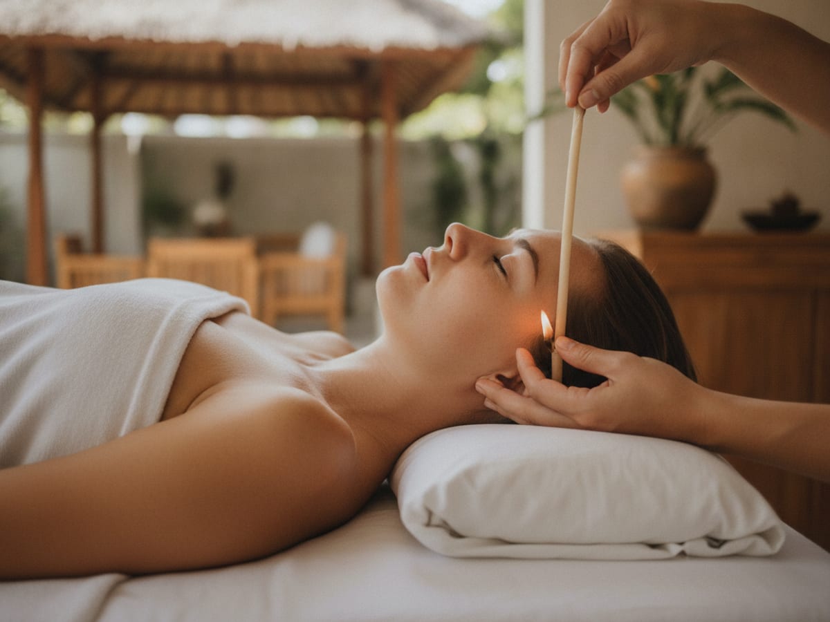 Ear Candle home service in Canggu, Bali