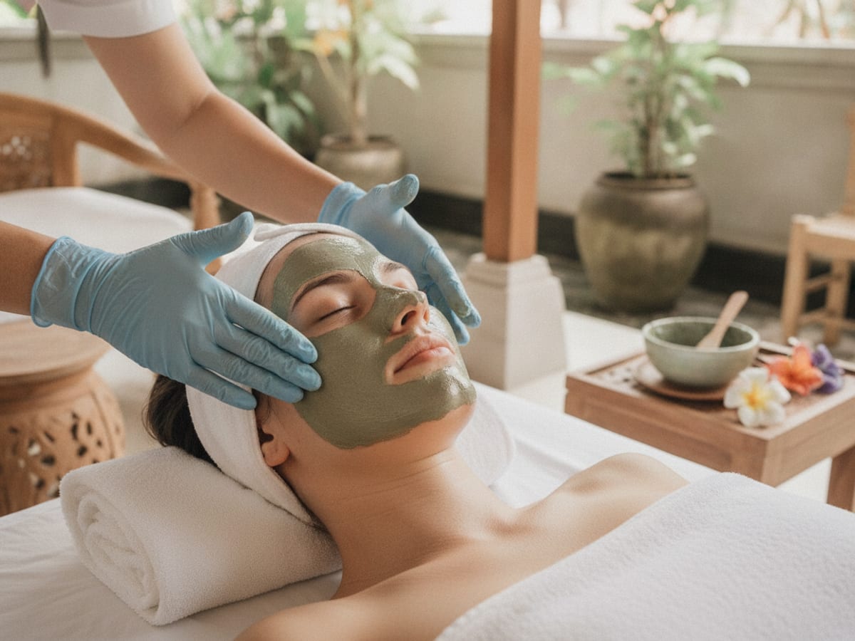Facial home service in Canggu, Bali