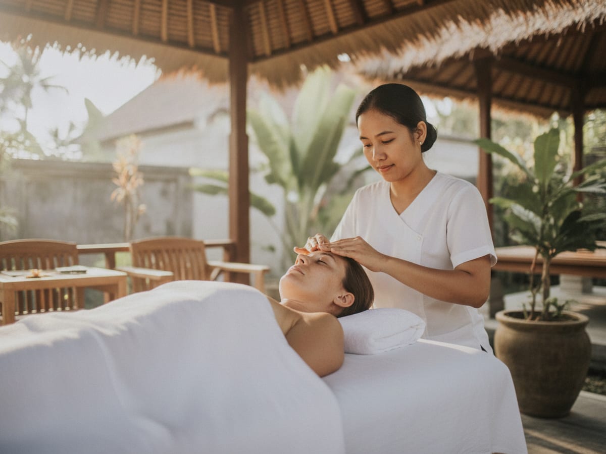 Full Body Massage + Face Acupressure home service in Canggu, Bali