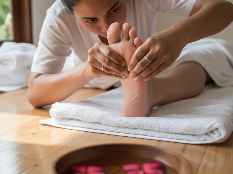 Reflexology home service in Canggu, Bali